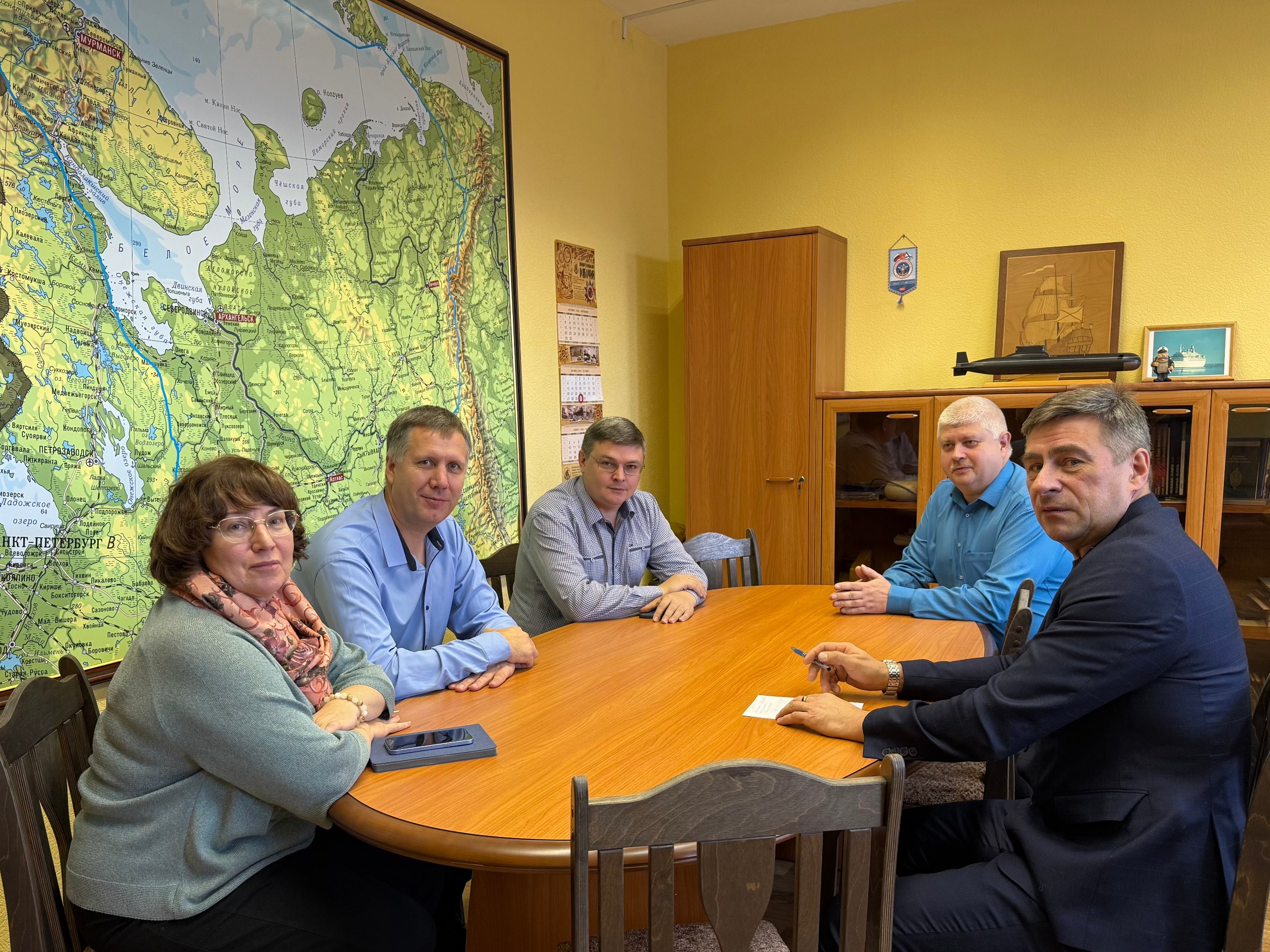 В г. Архангельске состоялась рабочая встреча руководящего состава МТУ Ространснадзора по СЗФО с представителями основного пассажирского перевозчика Архангельской агломерации